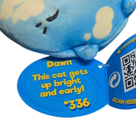 Cats VS Pickles Dawn #336 Bean Bag NWT - Picture 4 of 4